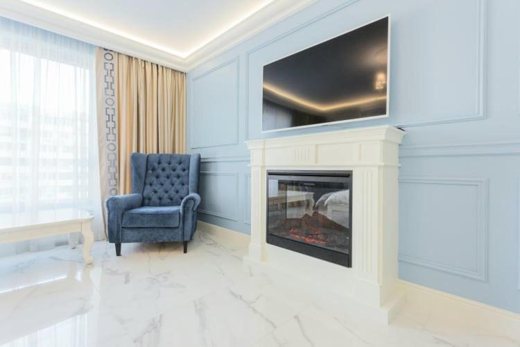 Роскошная 3К Квартира 120М2 На Набережной В Жк Obolon Residentsic كييف المظهر الخارجي الصورة